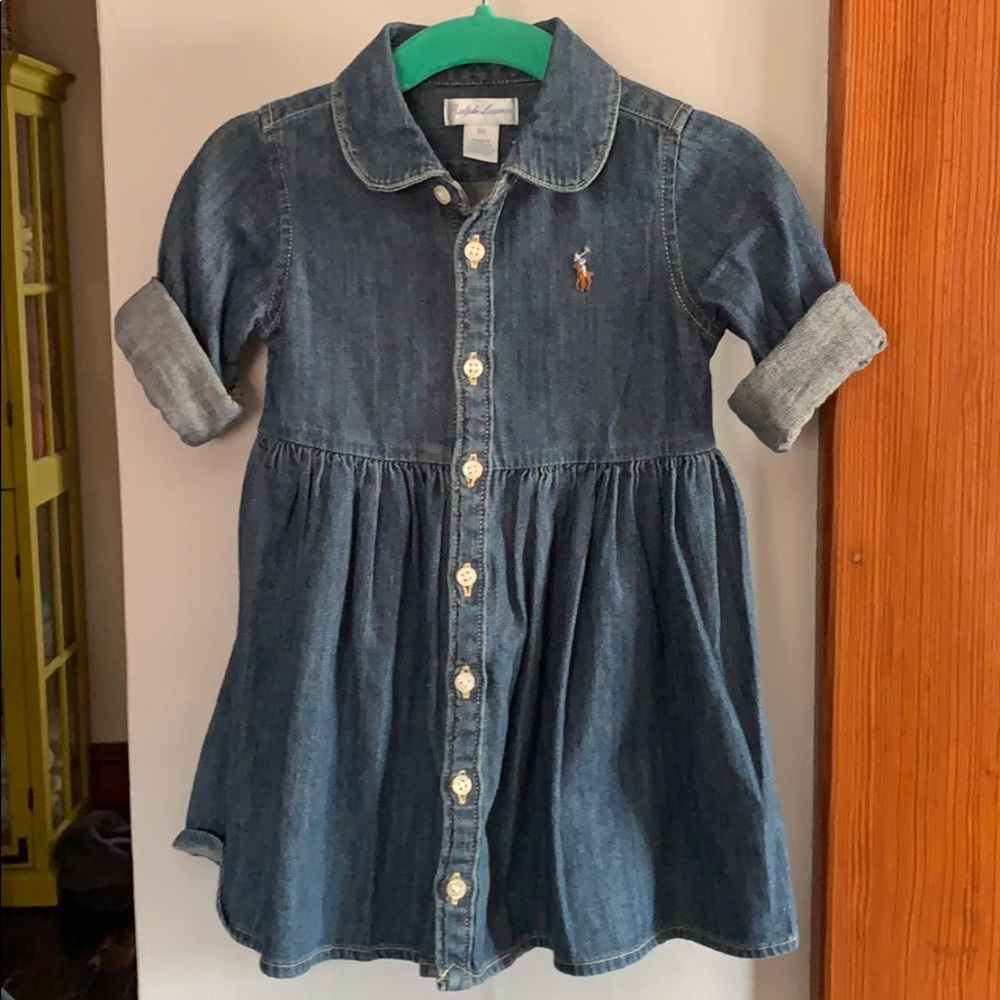 Ralph Lauren Jean Jacket Dress
